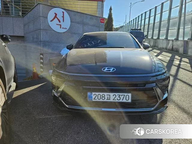 Hyundai Sonata D Edge (DN8) 2024 Черный из Кореи