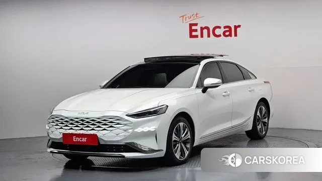 Kia K8 Hybrid 2022 Белый из Кореи