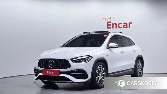 Mercedes-Benz GLA - Class H247 2021 Белый из Кореи