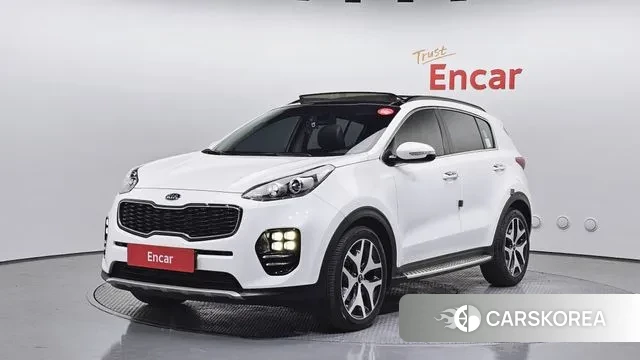 Kia Sportage 4th Generation 2018 Белый из Кореи