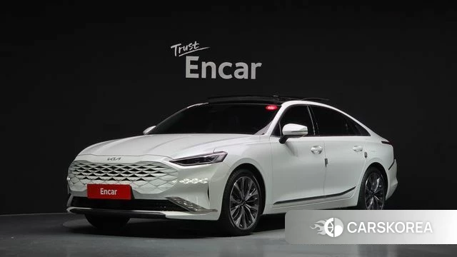 Kia K8 2022 Белый из Кореи