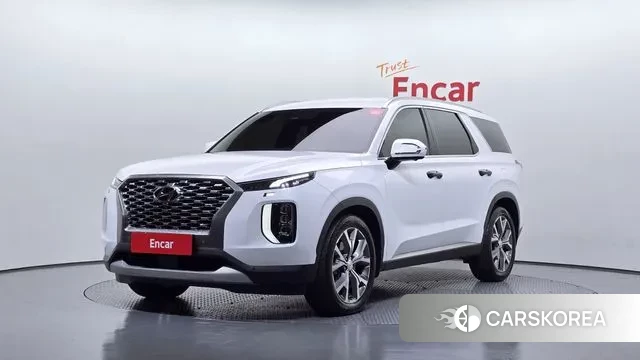 Hyundai Palisade 2021 Белый из Кореи