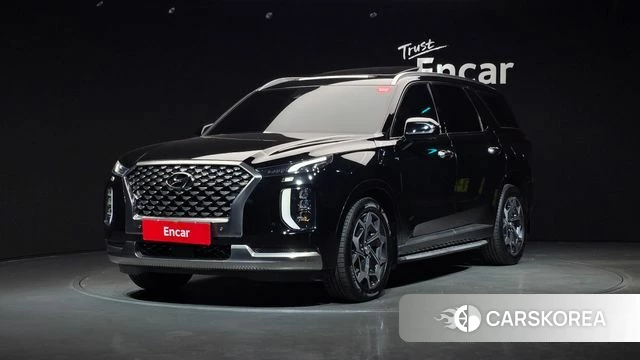 Hyundai Palisade 2021 Черный из Кореи