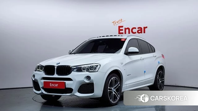 BMW X4 (F26) 2018 Белый из Кореи