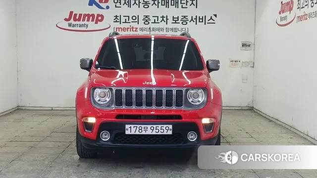 Jeep Renegade 2019 Красный из Кореи