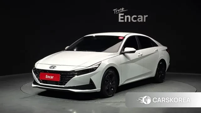 Hyundai Avante (CN7) 2020 Белый из Кореи