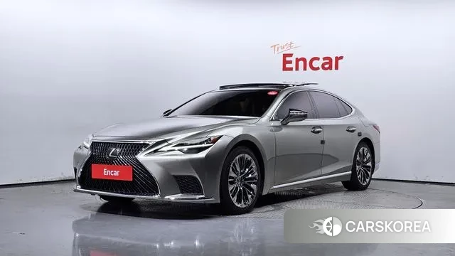 Lexus LS500 5th generation 2021 Серый из Кореи