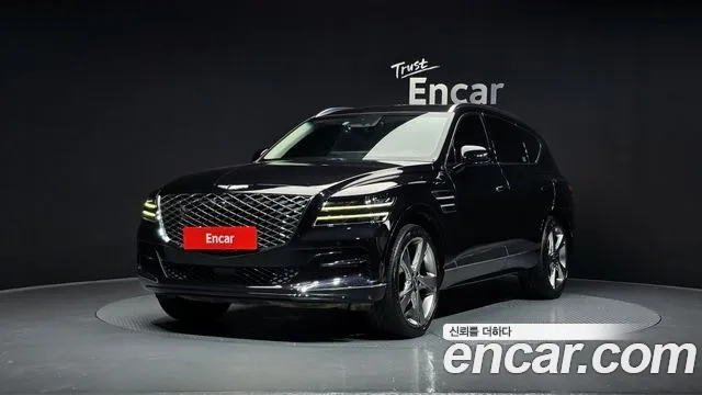 Genesis GV80 2021 Черный из Кореи