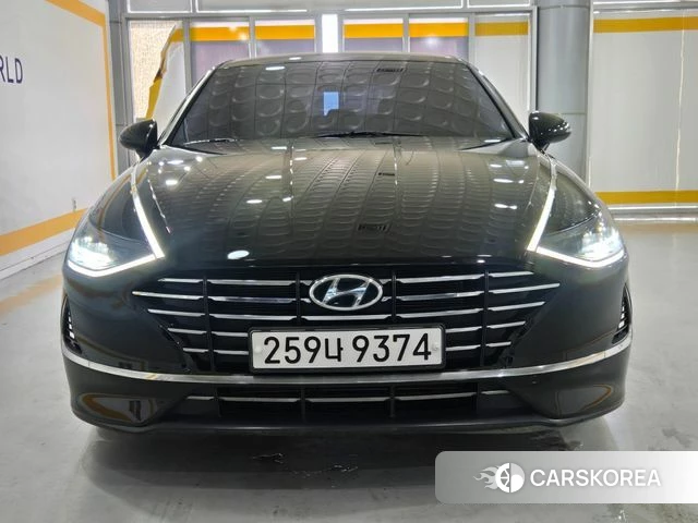 Hyundai Sonata (DN8) 2019 Черный из Кореи