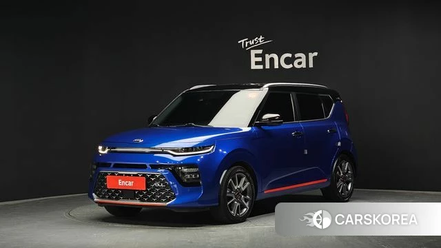 Kia Soul Booster 2019 Синий из Кореи