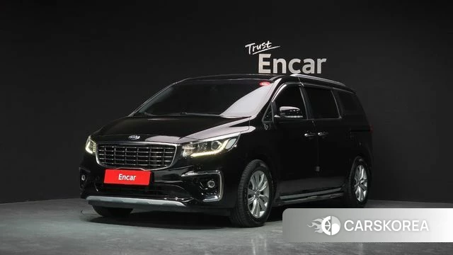 Kia The New Carnival 2019 Черный из Кореи