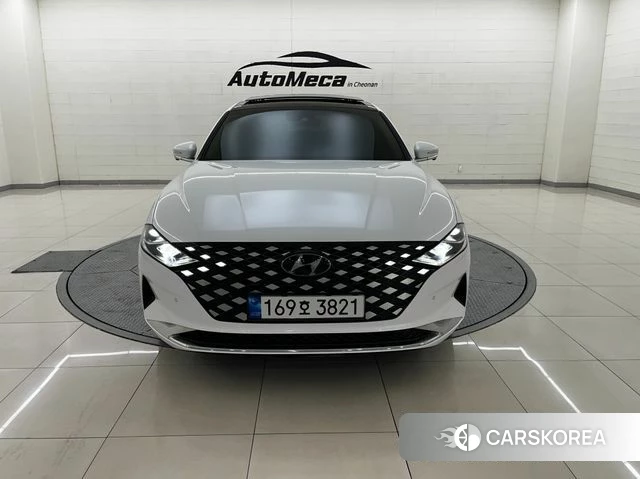 Hyundai The New Grandeur IG Hybrid 2022 Белый из Кореи