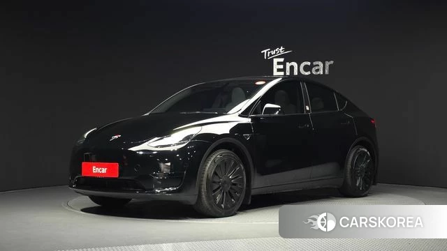 Tesla Model Y 2023 Черный из Кореи