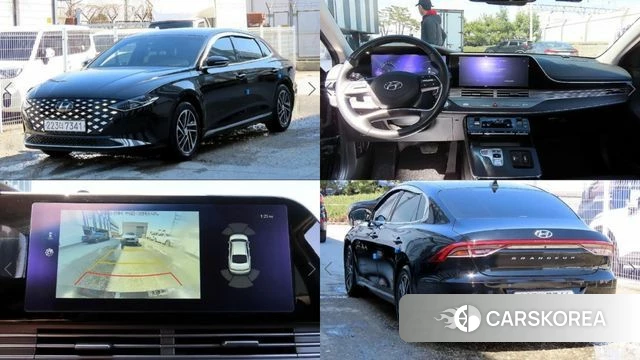 Hyundai The New Grandeur IG 2020 Черный из Кореи