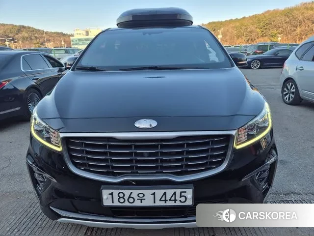 Kia The New Carnival 2019 Черный из Кореи