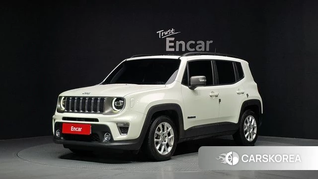 Jeep Renegade 2021 Белый из Кореи