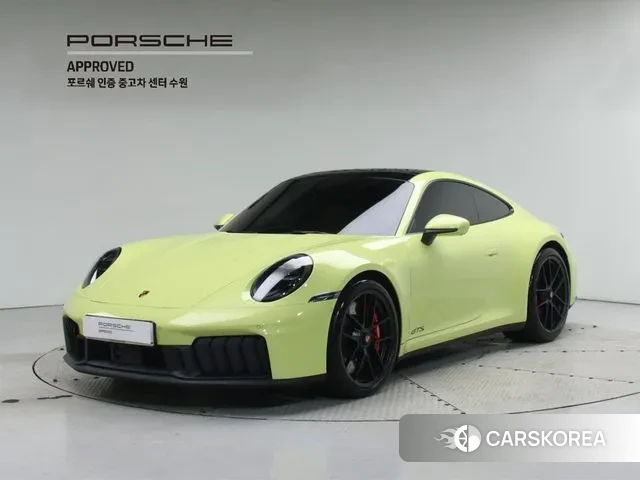 Porsche 911(992) 2025 Желтый из Кореи