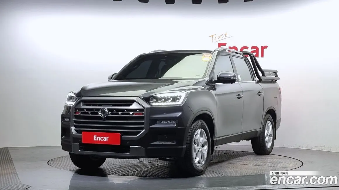 Ssangyong The New Rexton Sport 2024 Серый из Кореи