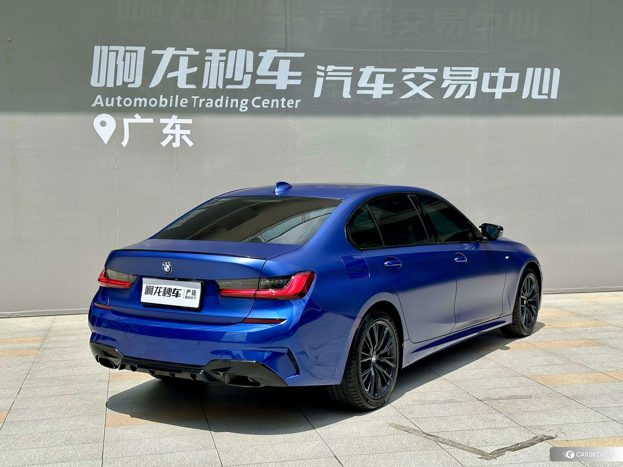 BMW 3 series 2021 Синий из Китая