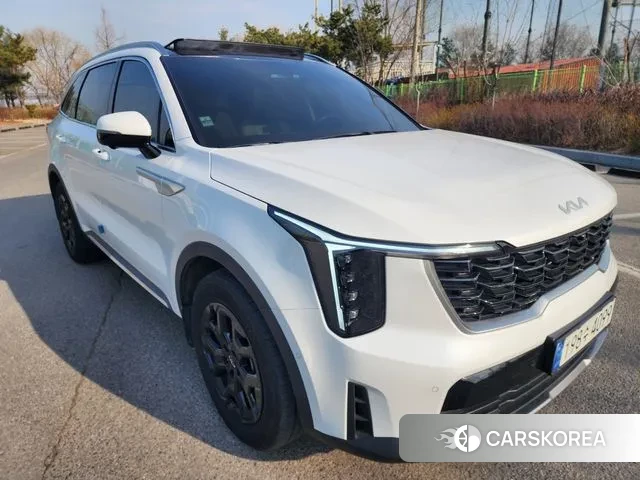 Kia The New Sorento 4th Generation 2024 Белый из Кореи