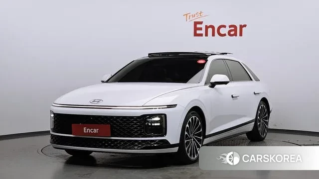 Hyundai Grandeur (GN7) 2023 Белый из Кореи