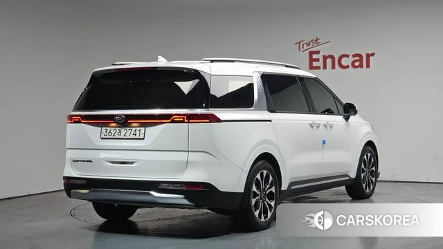 Kia Carnival 4th generation 2021 Белый из Кореи