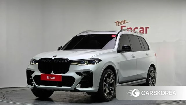 BMW X7 (G07) 2022 Белый из Кореи