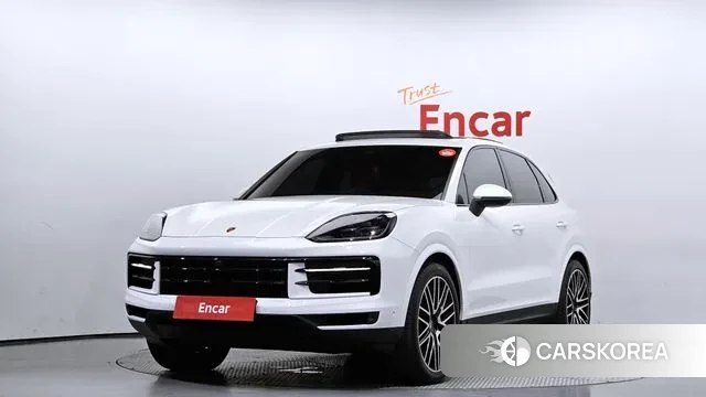 Porsche Cayenne (PO536) 2024 Белый из Кореи