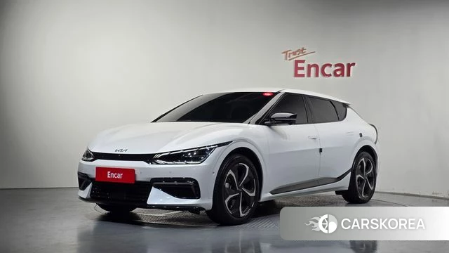 Kia EV6 2023 Белый из Кореи