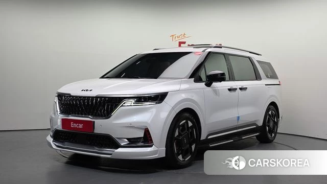 Kia Carnival 4th generation 2021 Белый из Кореи