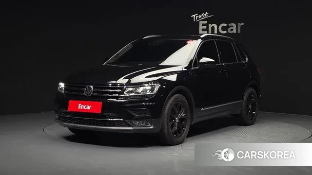 Volkswagen Tiguan second Generation 2020 Черный из Кореи