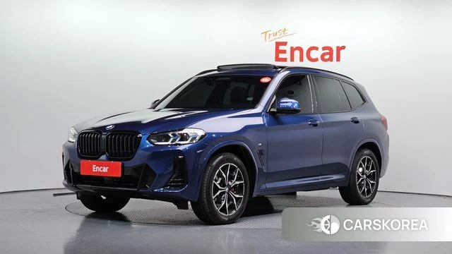 BMW X3 (G01) 2022 Синий из Кореи