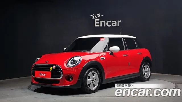 Mini Cooper 2020 Красный из Кореи