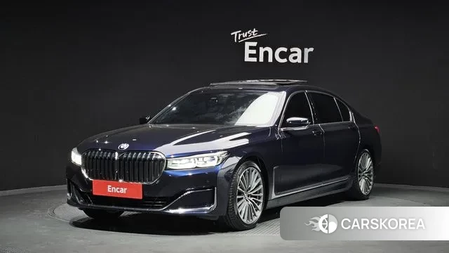 BMW 7 Series (G11) 2019 Синий из Кореи