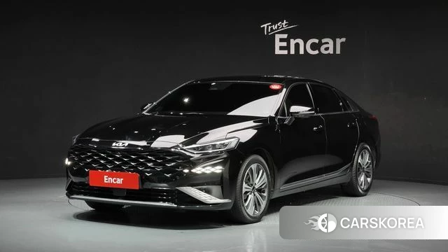 Kia K8 Hybrid 2023 Черный из Кореи