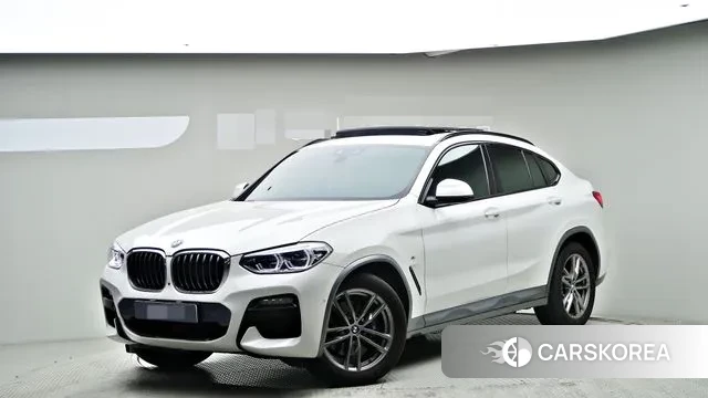 BMW X4 (G02) 2021 Белый из Кореи