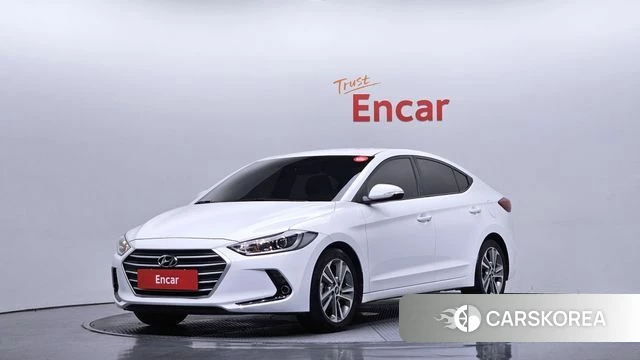 Hyundai Avante AD 2018 Белый из Кореи