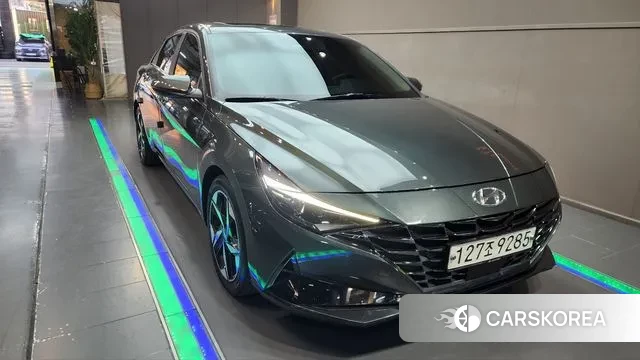 Hyundai Avante Hybrid (CN7) 2020 Серый из Кореи