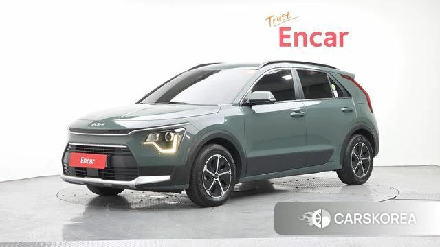 Kia Di Ol Nu Niro 2022 Синий нефрит из Кореи