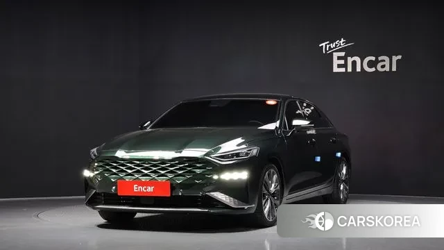 Kia K8 2021 Зеленый из Кореи