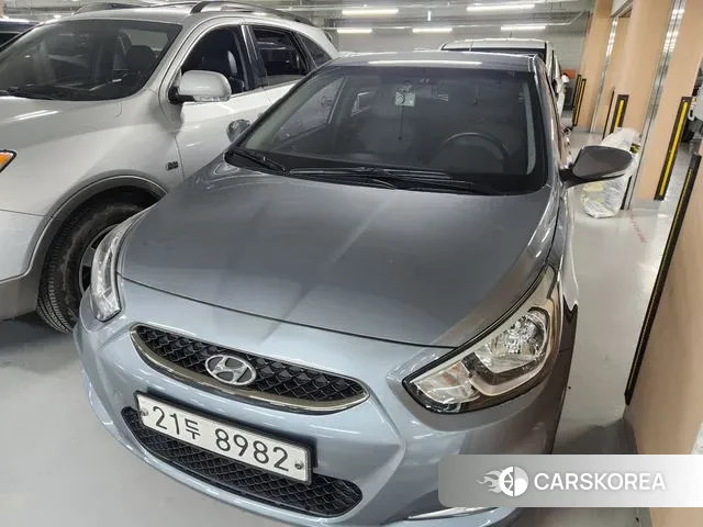 Hyundai Accent (New type) 2018 Серый из Кореи