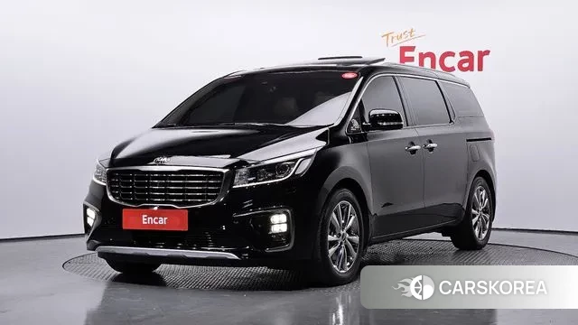 Kia The New Carnival 2018 Черный из Кореи
