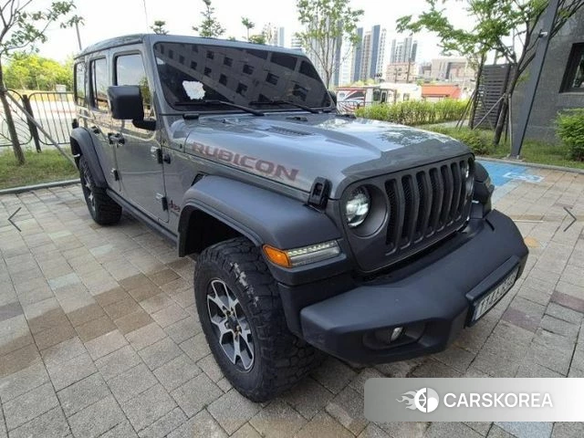 Jeep Wrangler (JL) 2022 Серебристо-серый из Кореи