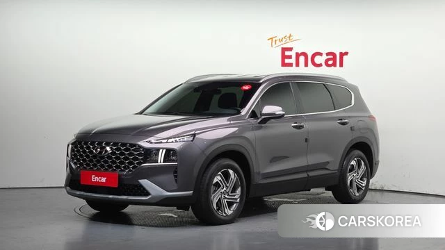Hyundai The New Santa Fe 2022 Серый из Кореи
