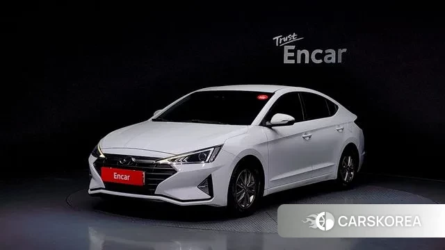 Hyundai The New Avante AD 2019 Белый из Кореи