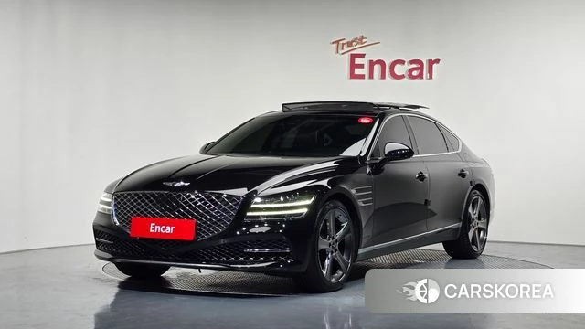 Genesis G80 (RG3) 2021 Черный из Кореи