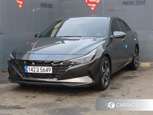 Hyundai Avante (CN7) 2020 Серый из Кореи