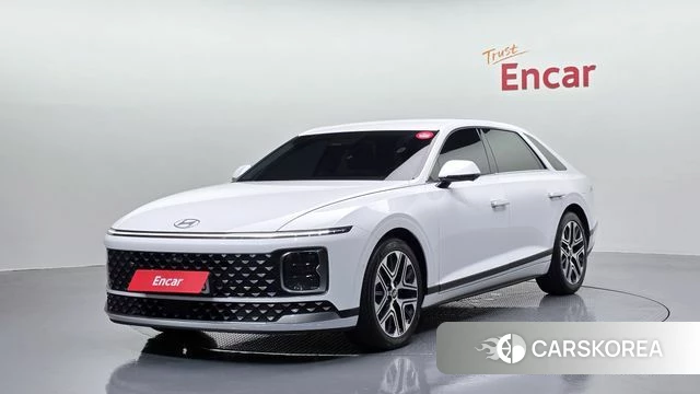 Hyundai Grandeur (GN7) 2023 Белый из Кореи