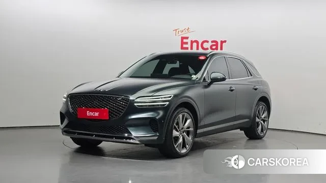 Genesis GV70 2022 Темно-зеленый из Кореи