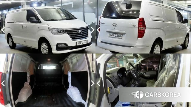 Hyundai The New Grand Starex 2018 Белый из Кореи